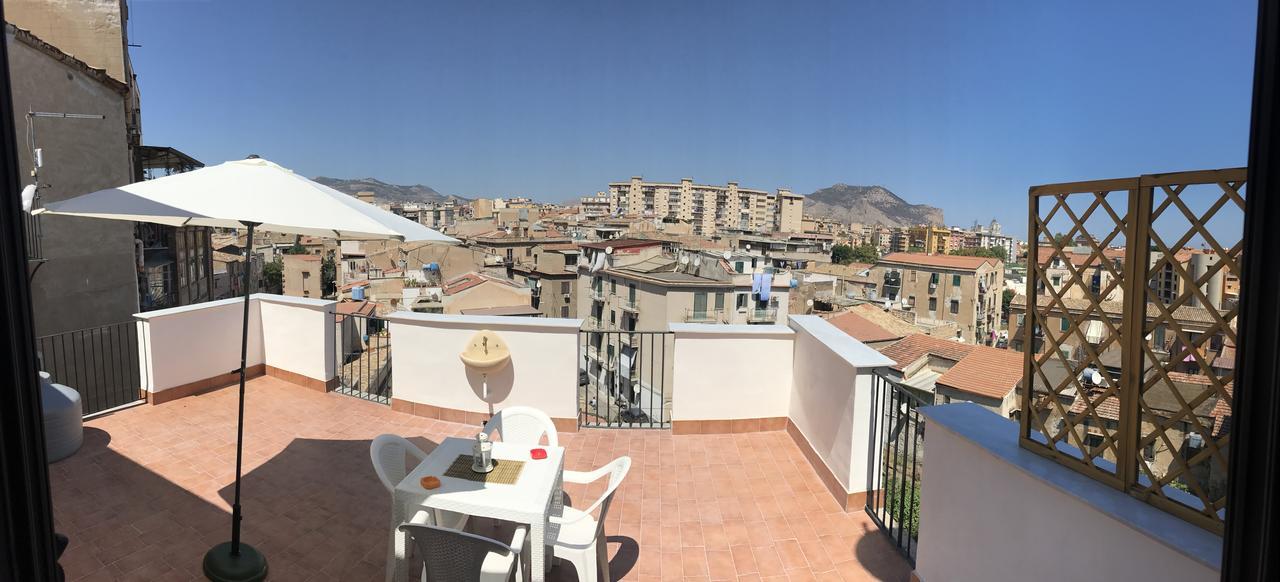 Frank'S House - Appartamento Con Terrazzo In Centro Palermo Dış mekan fotoğraf